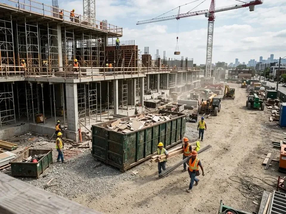 commercial-construction-site-w-002 — frequently asked questions, Low Cost Construction Dumpster Rental in Chevy Chase, MD